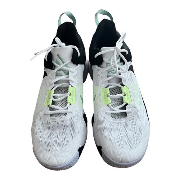 Nike Giannis Immortality 2 Basketball Sneakers In White / Black / Volt Size 18 main image 7